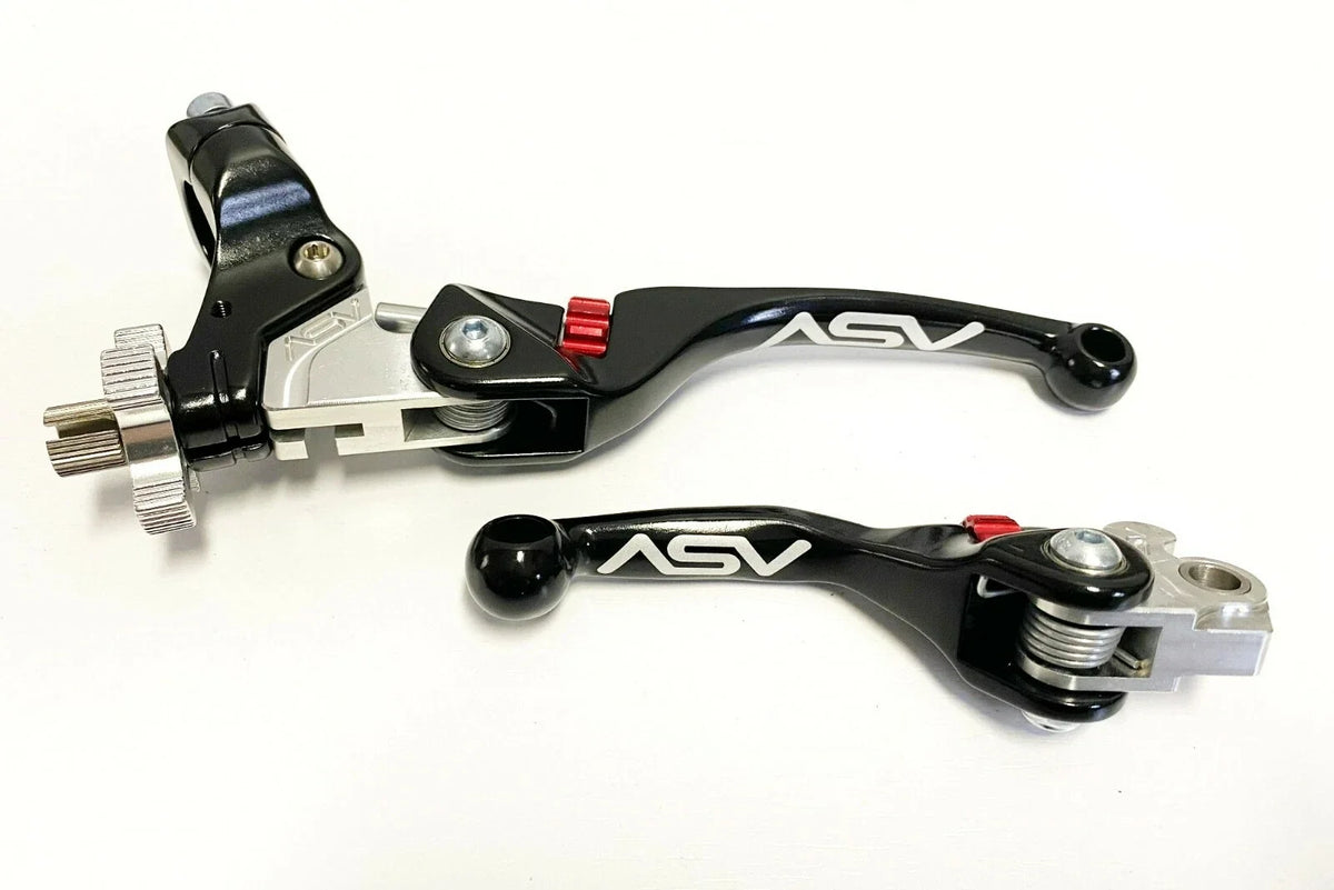 2X Front Brake Clutch Perch Levers for Yamaha YZ 65 85 125 250 (2010–2023)