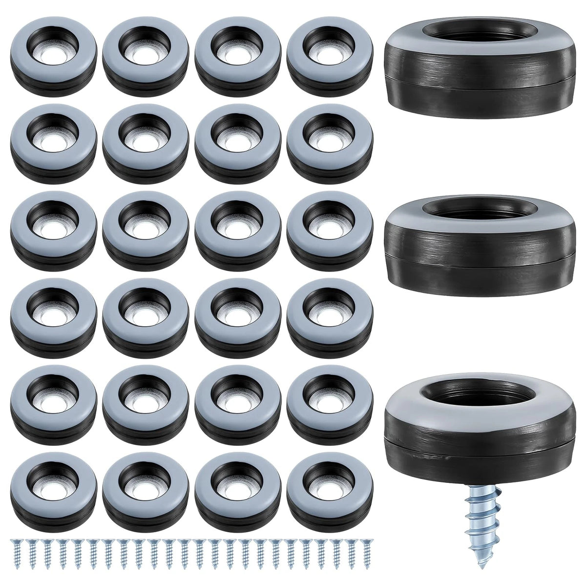 24 Pack Furniture Glides 3/4" for Chairs (No Specific Part Numbers)