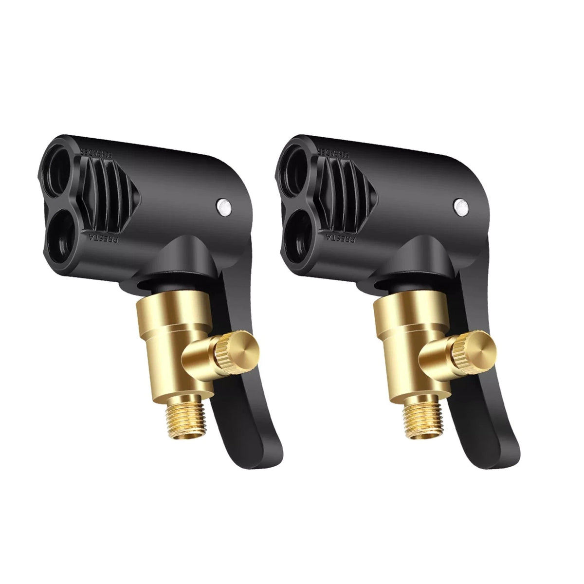 2X 7.8mm Male Thread Deflatable Air Chuck for Automotive