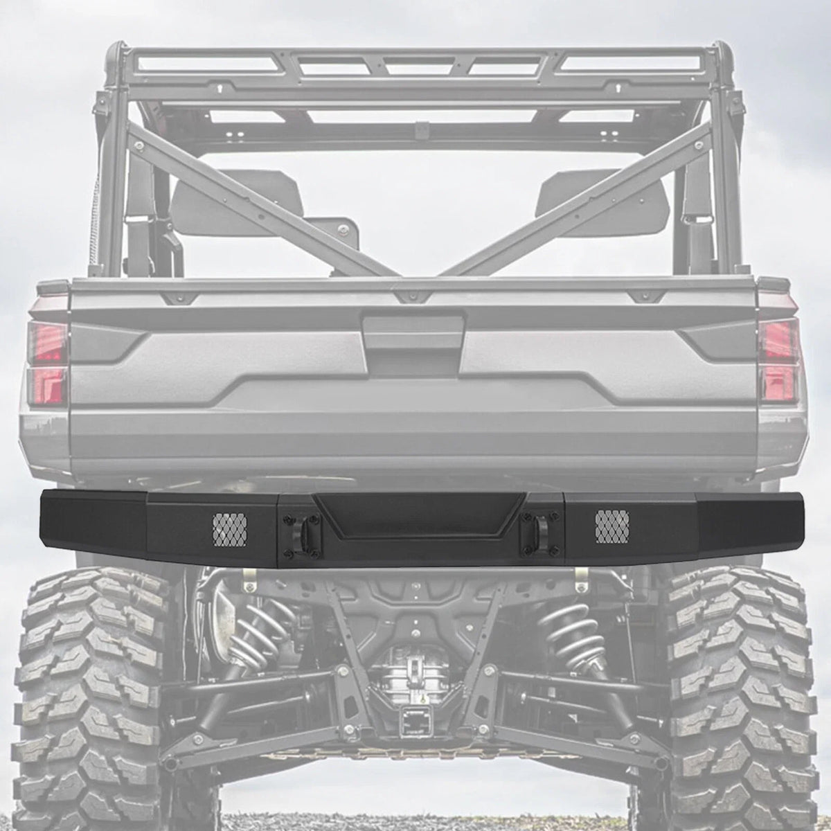 Rear Bumper Assembly for Polaris Ranger 1000 / XP 1000 (2018–2025) Winch Ready