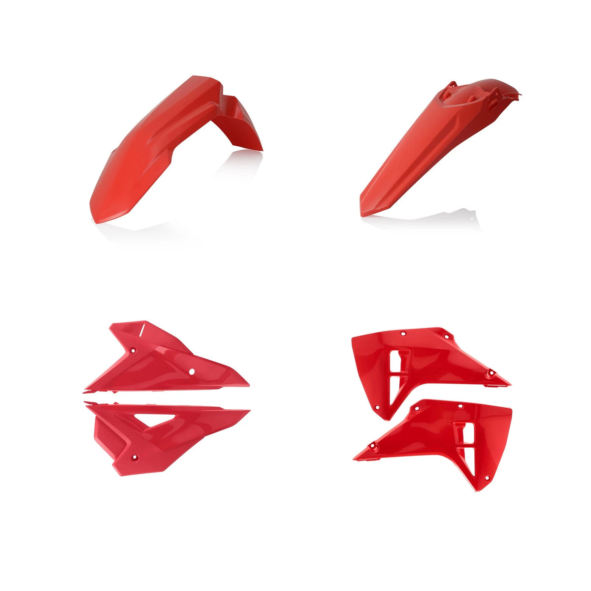 Acerbis Replica Plastic Kit for (2013) 2986750004 - Red