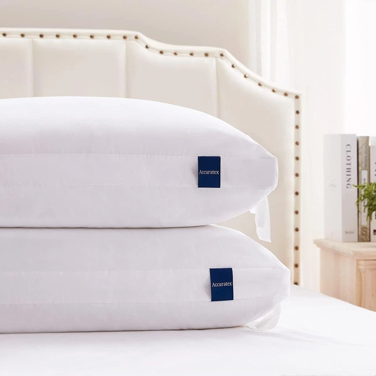 Set of 2 Adjustable Shredded Pillows for Automotive Use