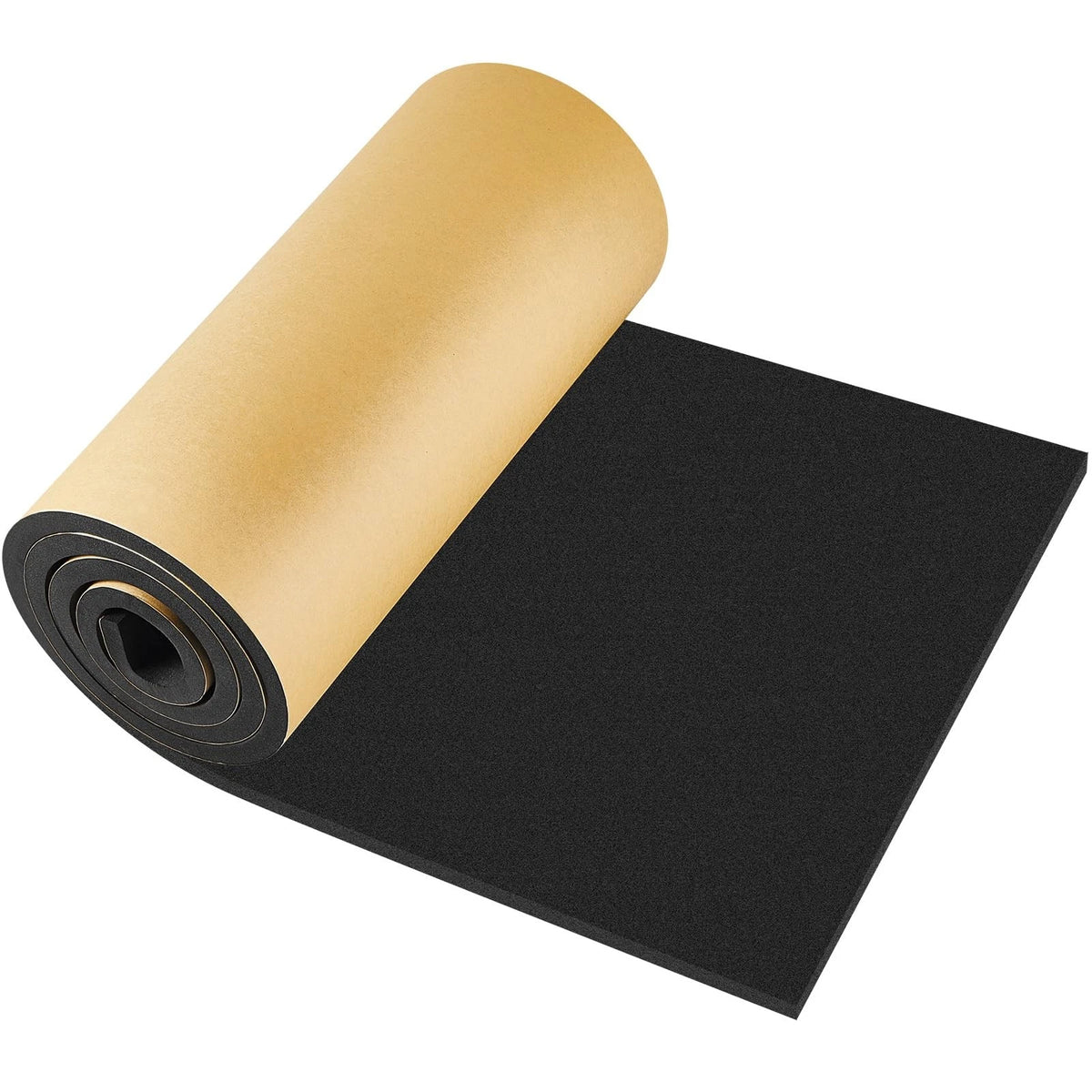 Extra Large Black Rubber Mat for Universal Fit (78 x 12 x 1/2 Inch)
