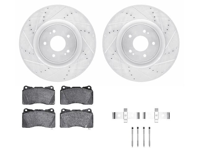 Brake Pad and Rotor Kit for Mitsubishi Lancer (41144JTHY)