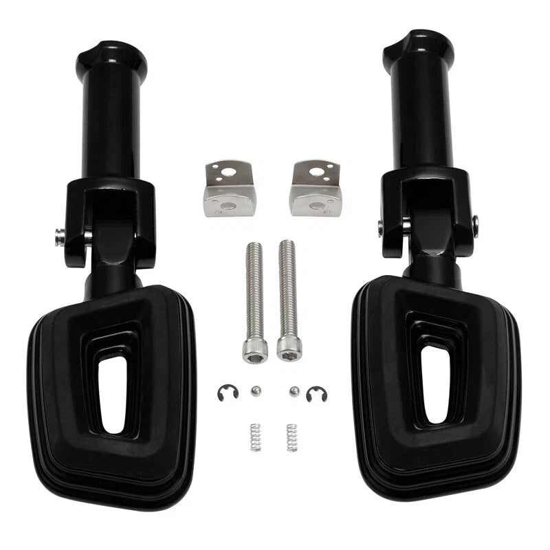 Passenger Foot Pegs w/ Support Mount for Harley Softail Heritage Classic (2018–2024)