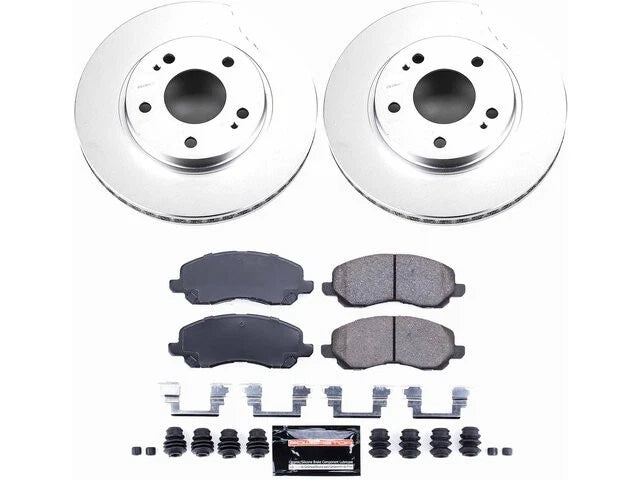 Brake Pad and Rotor Kit for Mitsubishi Lancer (2004–2006) 66862XVDH