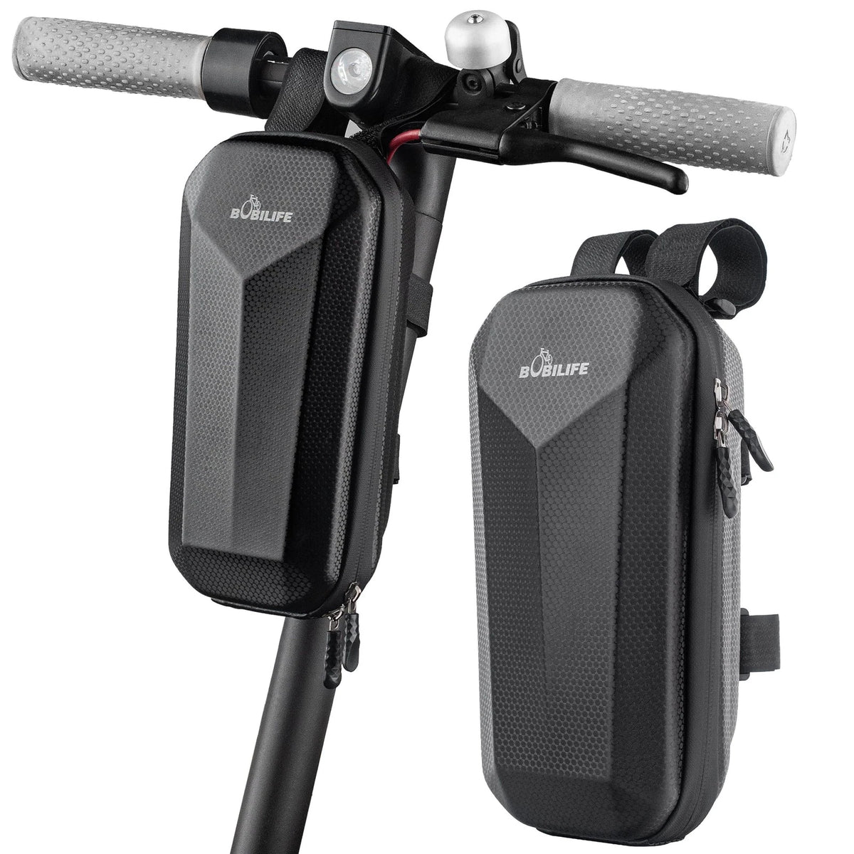 Handlebar Bag for Bike and Scooter - Waterproof EVA Hard Shell