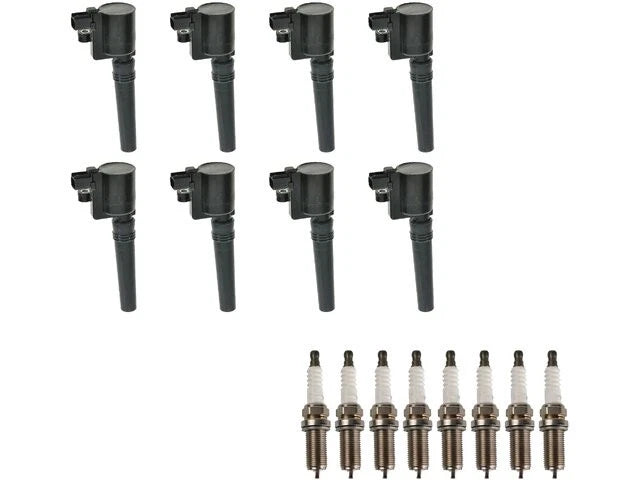 Ignition Coil and Spark Plug Kit for Jaguar S Type (2003) 38414QXJH
