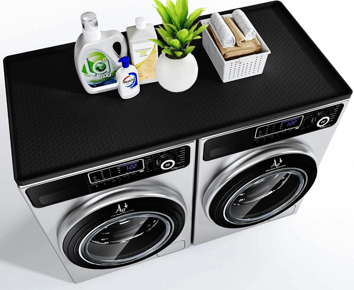 Washer and Dryer Top Cover Mat 51.2" x 25.6" Silicone Countertop