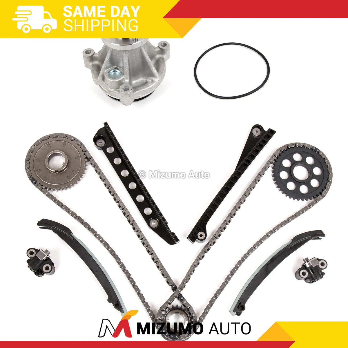 Timing Chain Kit & Water Pump for Ford E150 E250 E350 (2009–2014) MA-9761243875, F8AZ-6256-AA, 7L3Z-6256-A