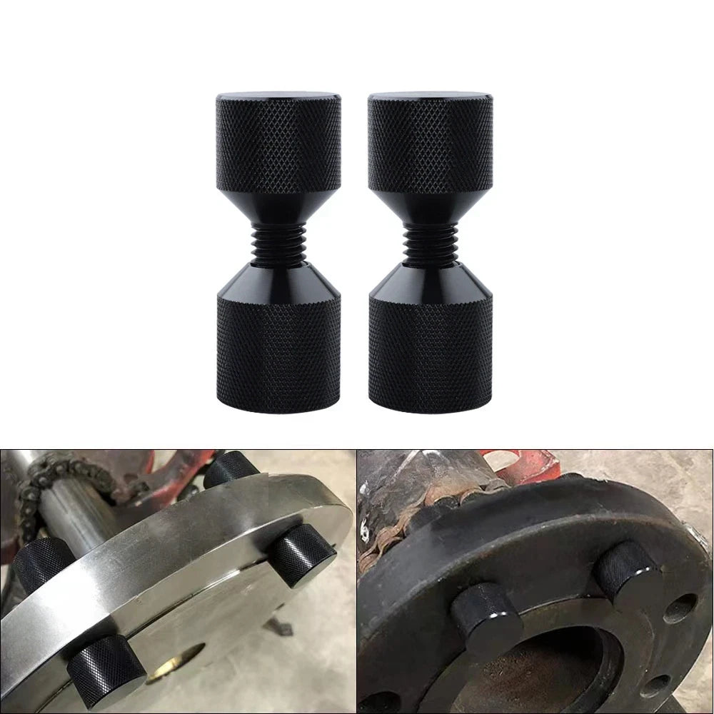 1-1/8" Two Hole Flange Alignment Pin Set for 1/2-14 ASME 150LB Flange