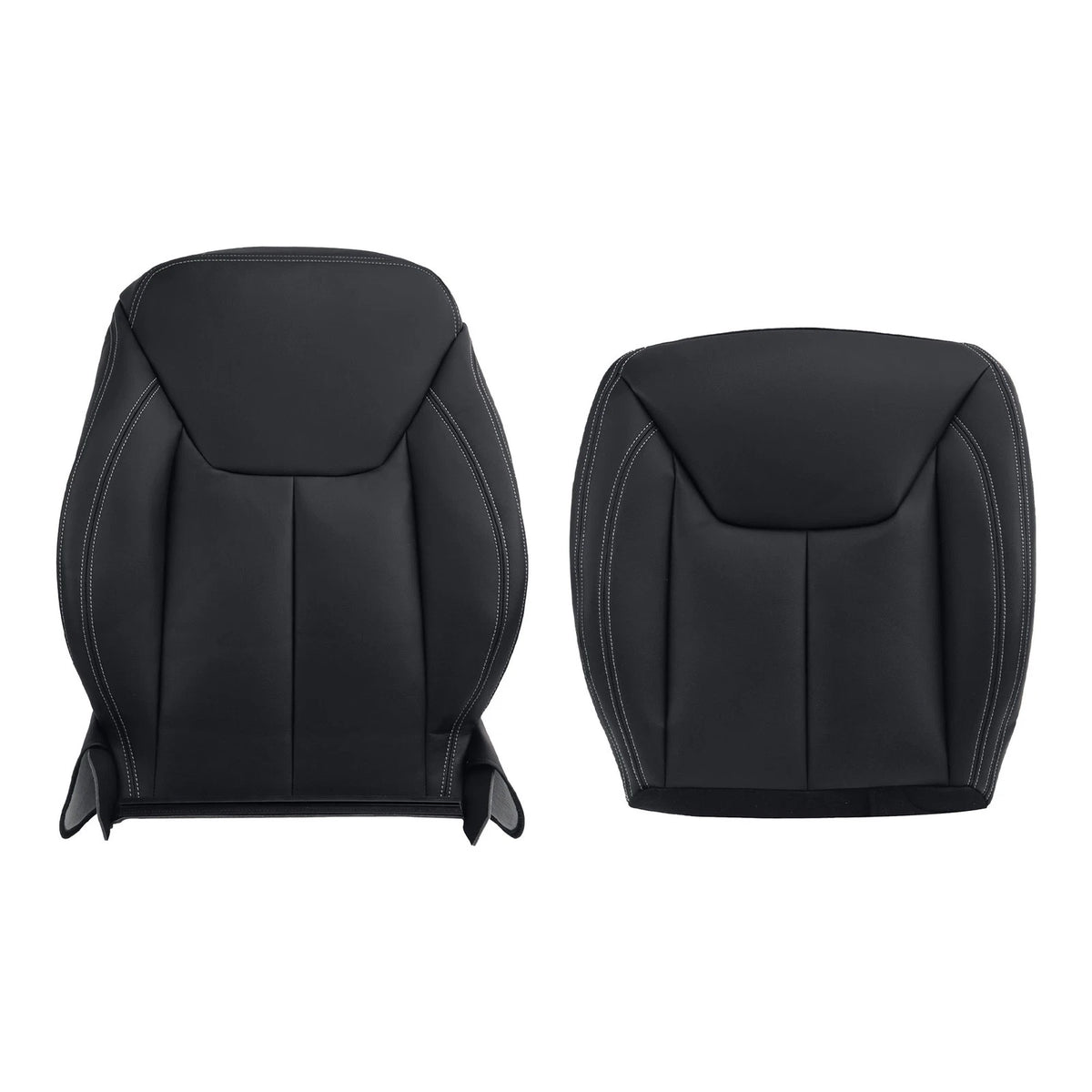 2X Leather Seat Covers for Jeep Wrangler (2013–2017) BCK36520K