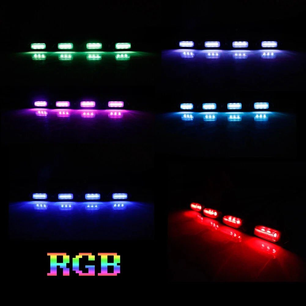 16-Color LED Front Grille Kit for Toyota Tacoma (2020–2022)