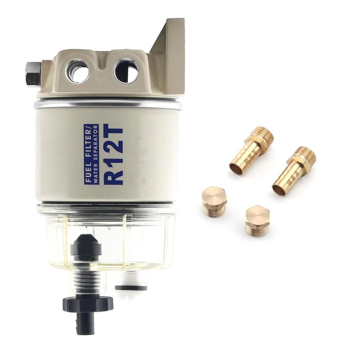 Complete Marine Fuel Water Separator Kit for Gas Engines (Dose Not Apply)