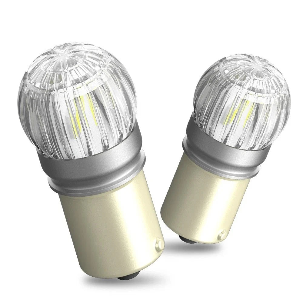 2X 7506/1156 LED Lamp for Volkswagen Jetta (2000–2014) Backup Reverse Light White