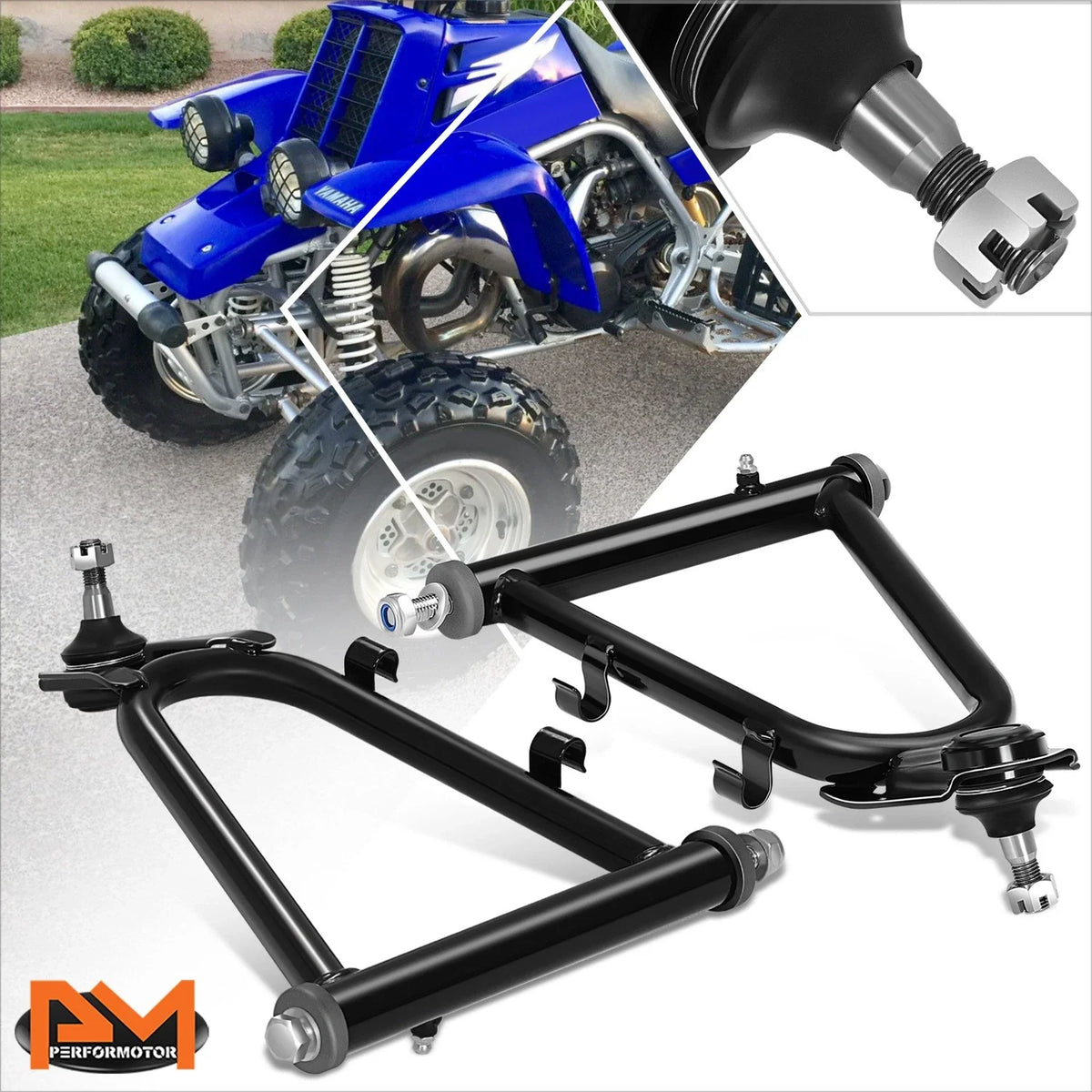 Set of 2 Front Upper Control A-Arms for Yamaha Banshee 350 (1991–2006)
