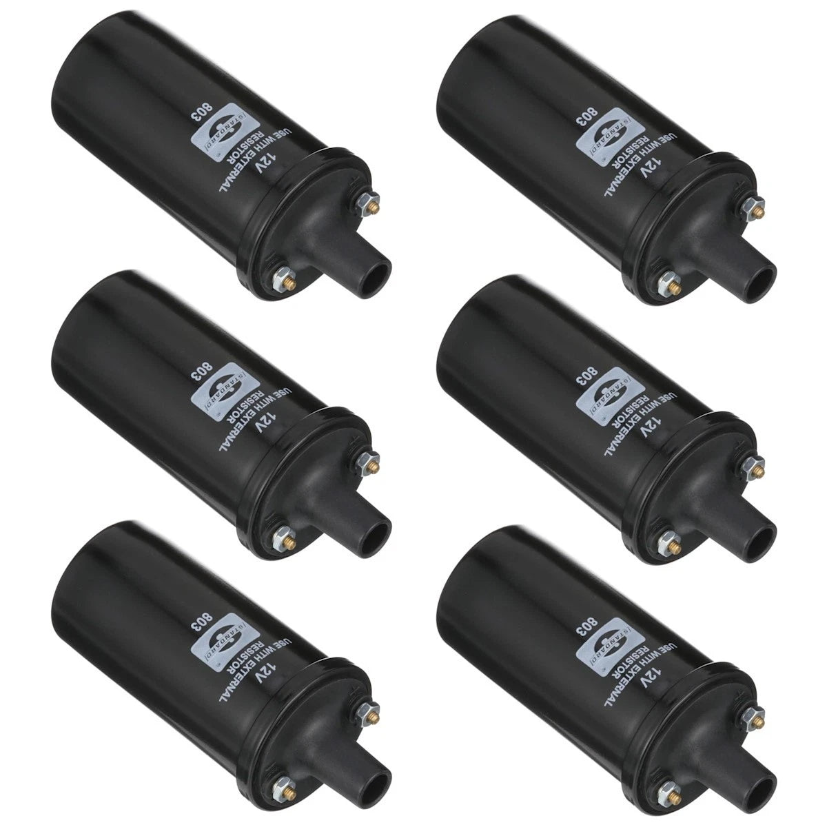 Set of 6 Ignition Coils for Ram Truck Van Le Baron 1977–1979