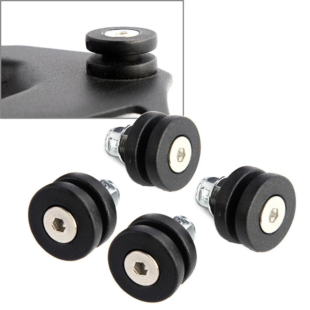 Set of 4 Motor Top Rear Luggage Box Case Trunk Bushing Pad Spacers