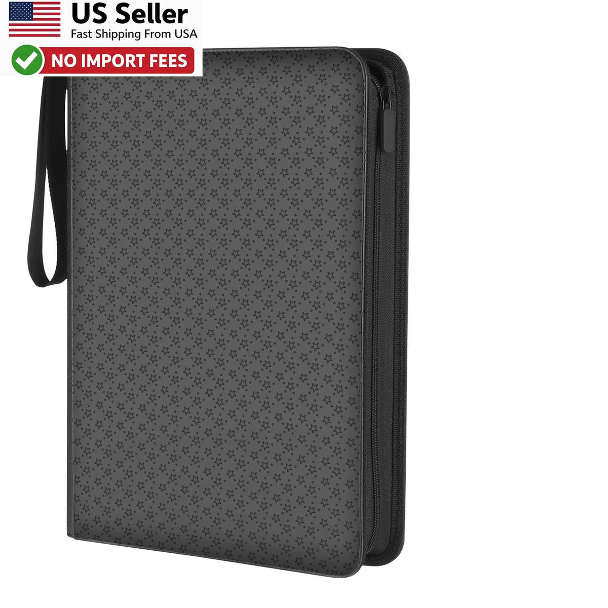 9 Pocket Card Binder for TCG Sports (Black)