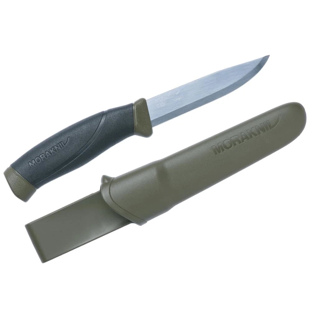 Morakniv Companion Fixed-Blade Knife 4.1" - Military Green