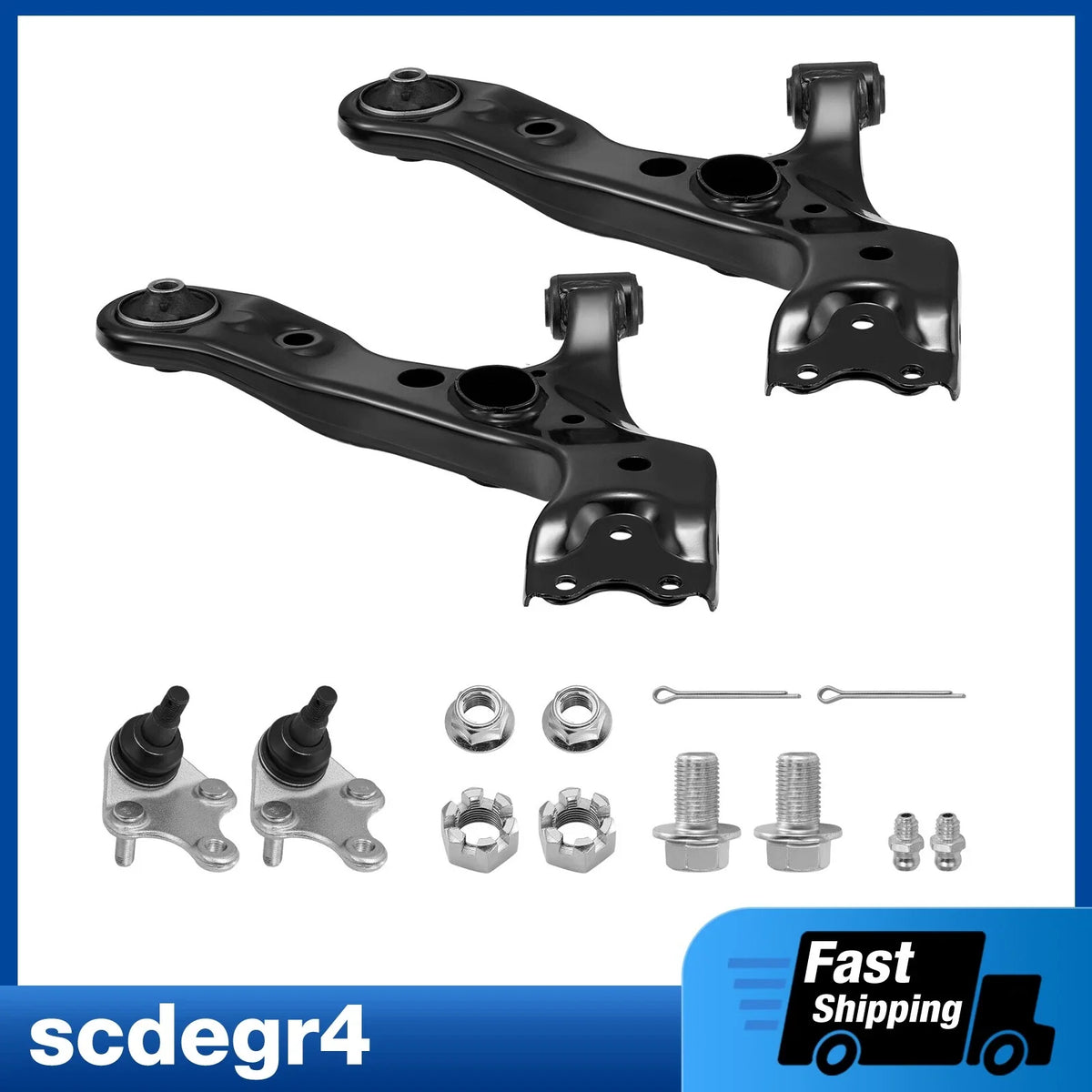 2X Front Lower Control Arm w/Ball Joint for Lexus NX300 NX200t (2015–2020)