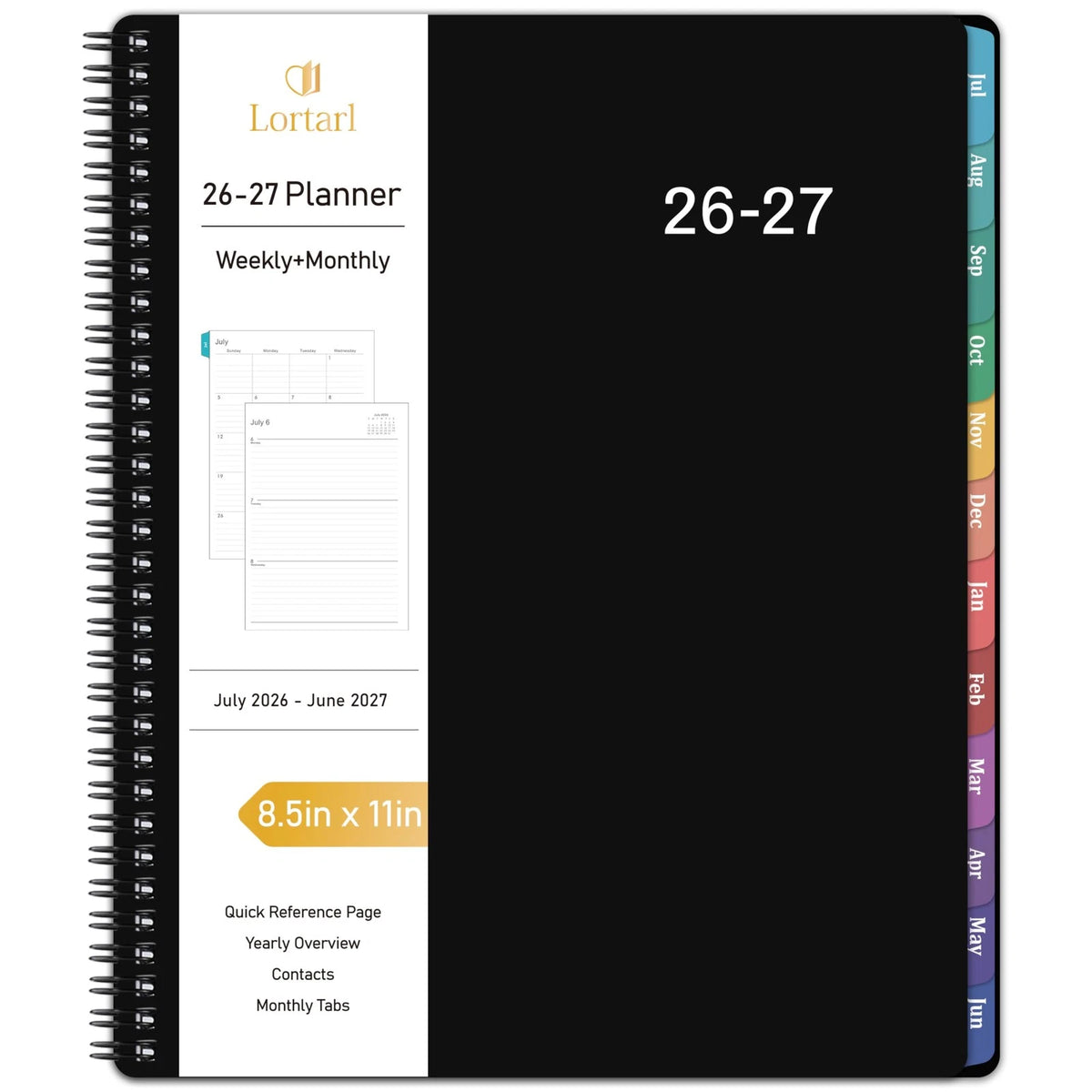 Planner for 2026-2027 (July 2026–June 2027)