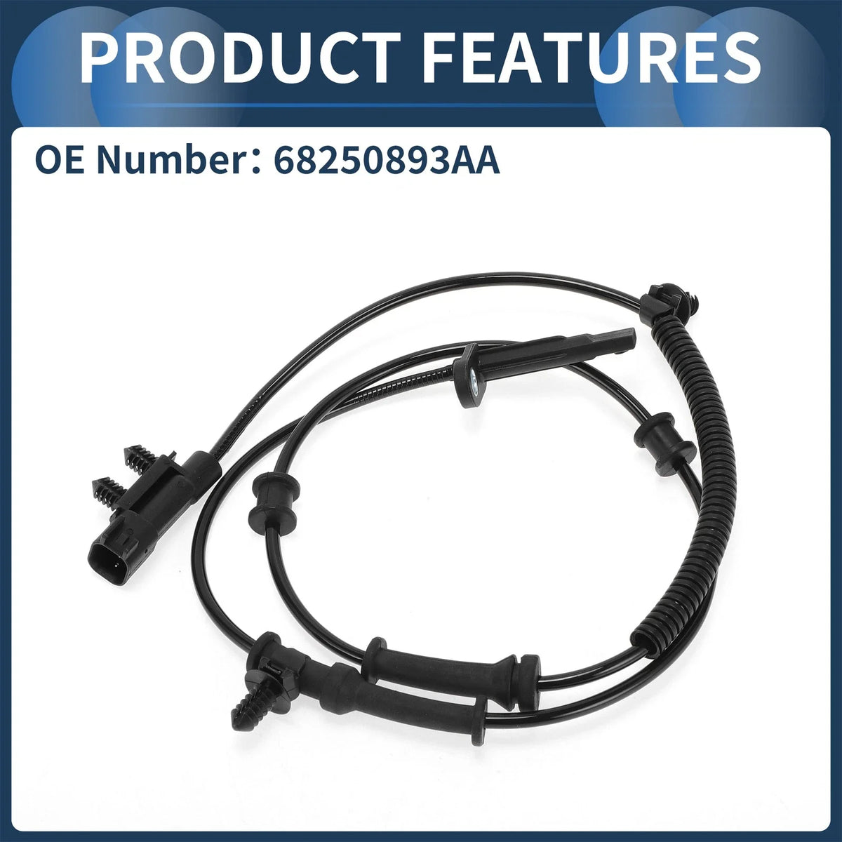 ABS Wheel Speed Sensor No. 68250893AA for Jeep Grand Cherokee (2011–2020)