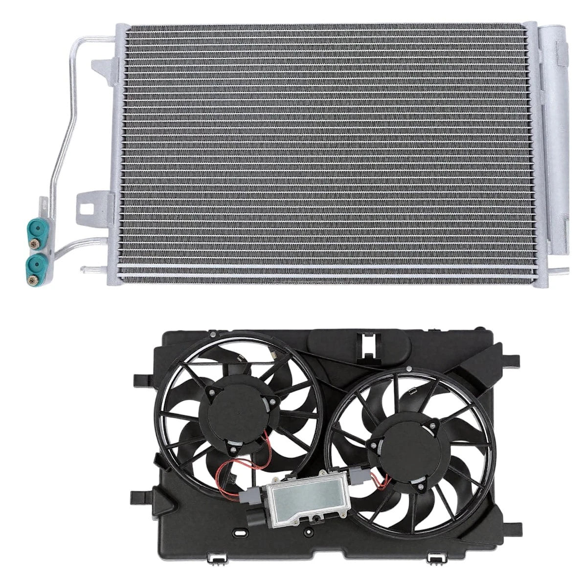 A/C Condenser for Ford Fusion Lincoln MKZ (2010–2012) 18067723, FO3030208