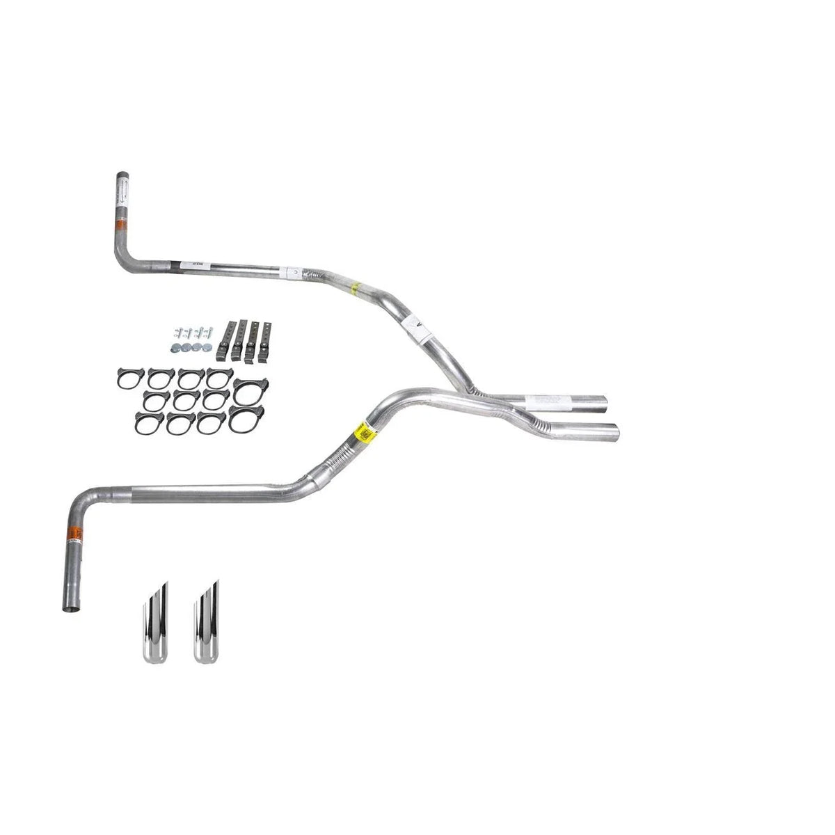 Dual Exhaust Pipe for Tundra (2000–2007) Side Exit No Muffler