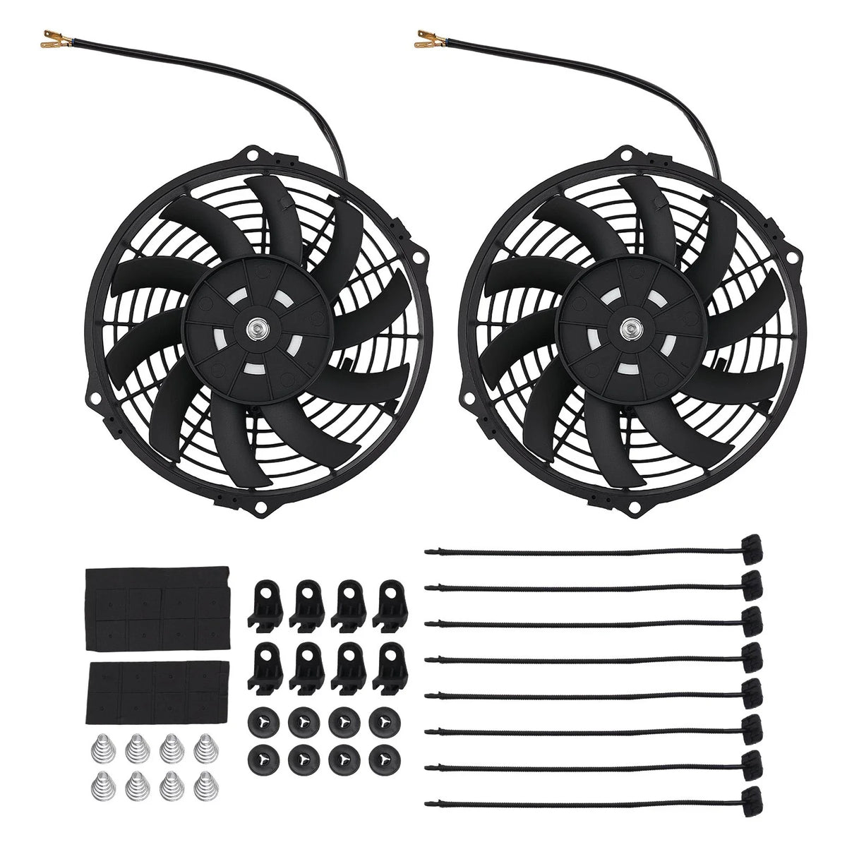 Performance Cooling Fan 80W 12V for Universal Applications (9 IN)