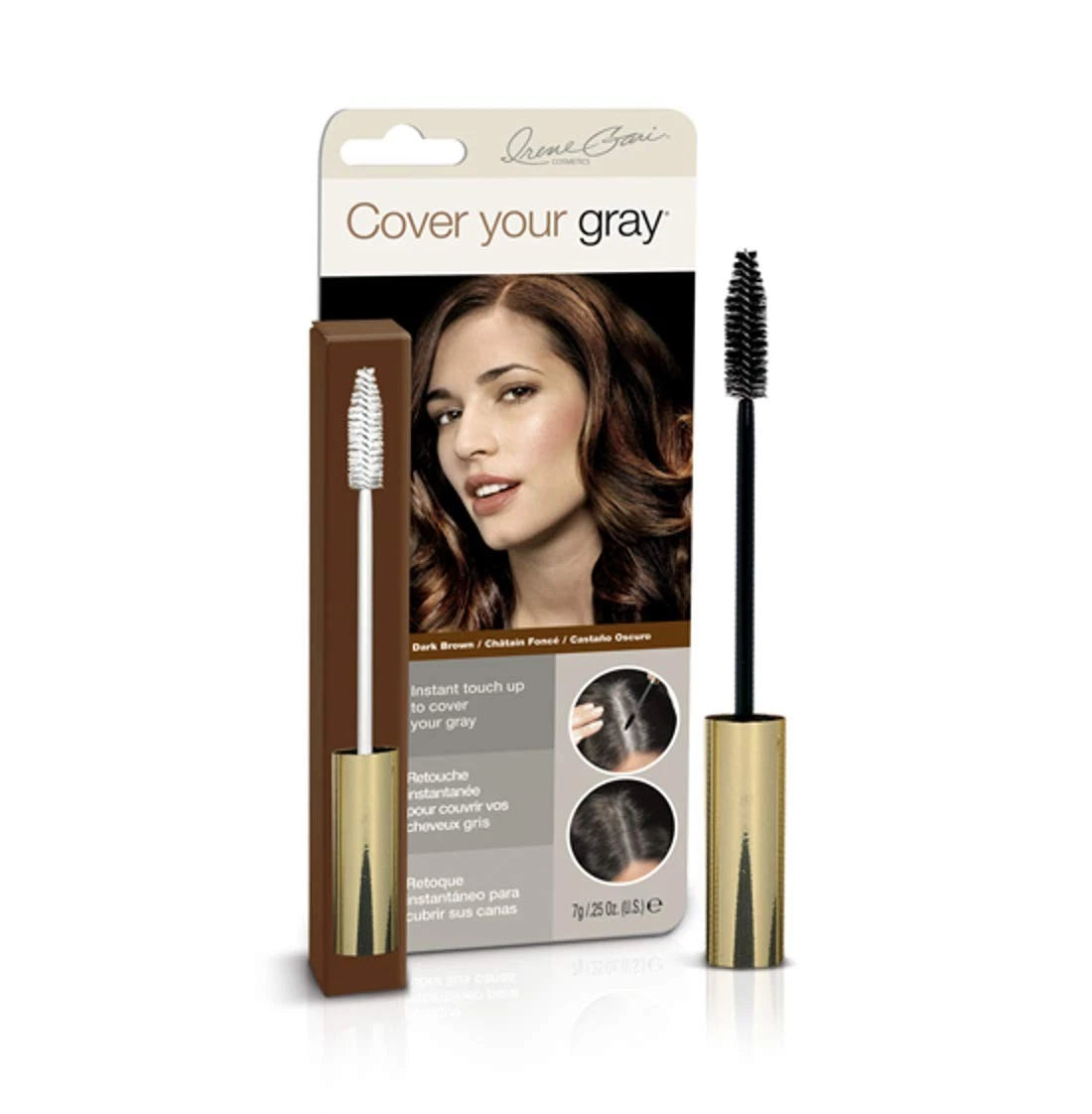 Cover Your Gray Brush-in Wand - Dark Brown (6 Count)