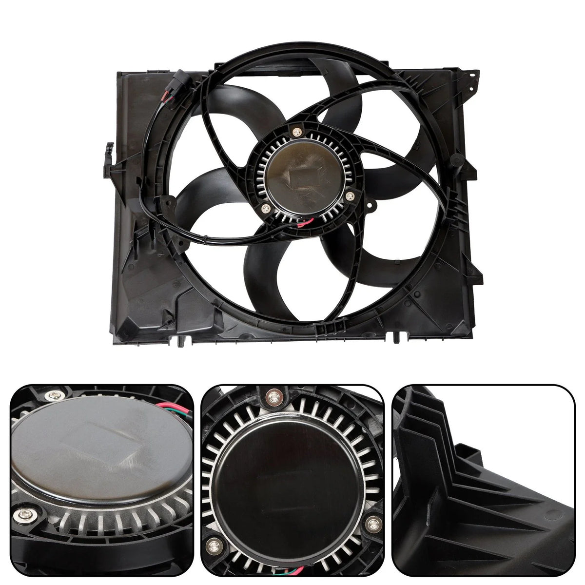 Electric Radiator Cooling Fan for BMW 328i 2007–2013, 325i, 330i 2006