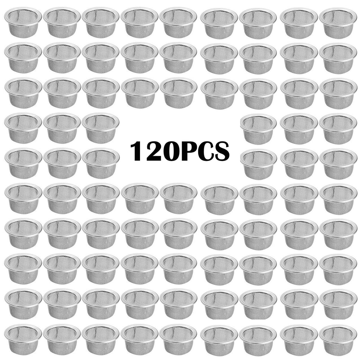 120PC Metal Filter Screen for Tobacco Smoking Pipe