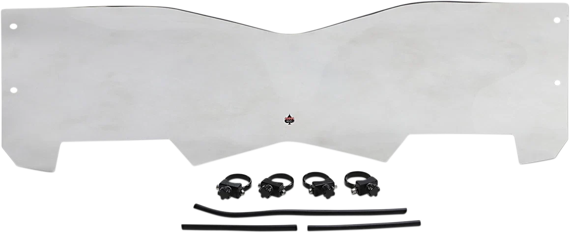 Klock Werks Flare Windshield for RZR (9-3/4", Clear) KWW-05-0525