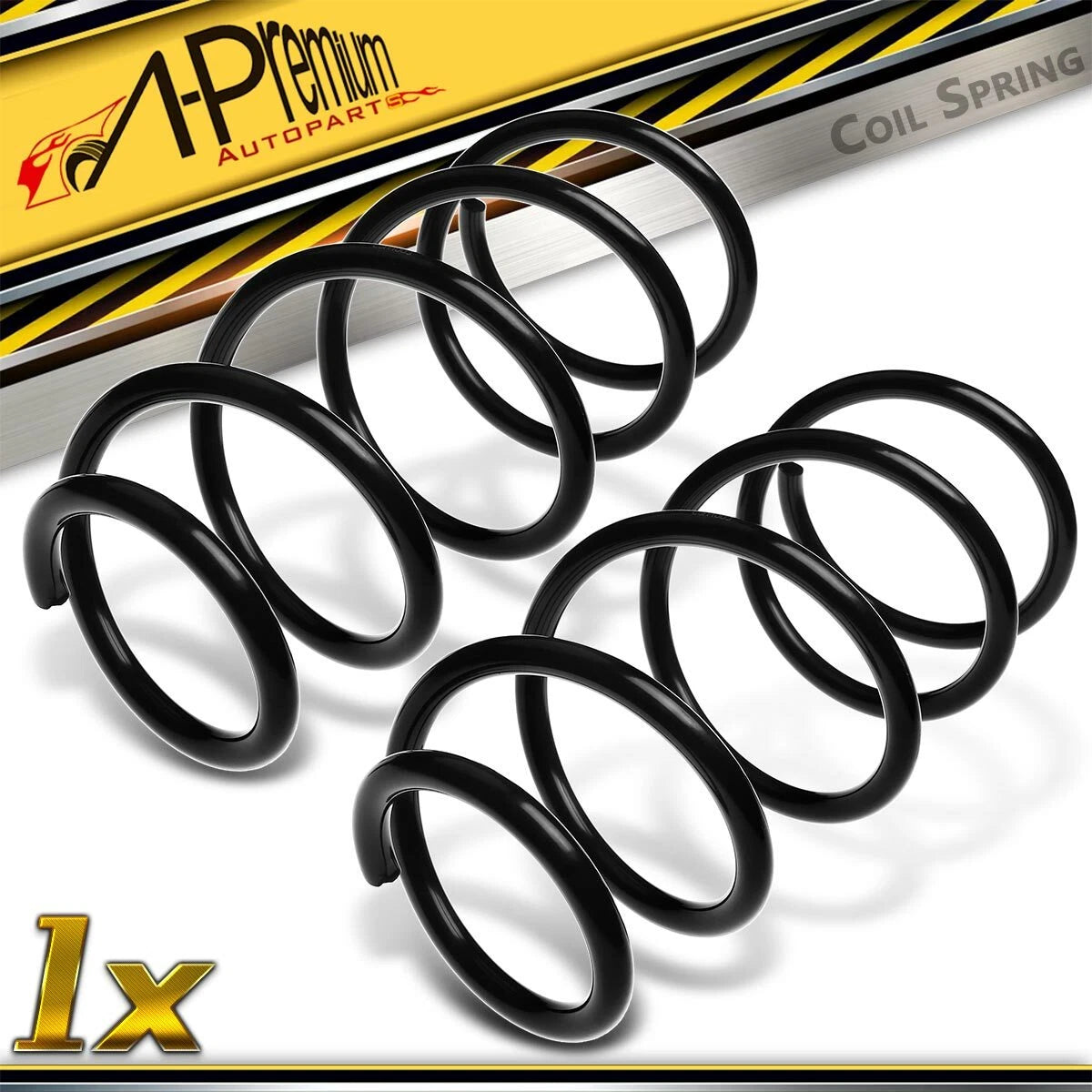 2 Front Coil Springs for BMW E88 135i E90 335d E93 335i (2007–2013) - 31336767379, 31336767380, RA4003