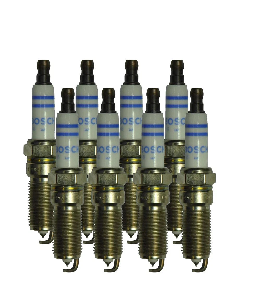 Set of 8 Spark Plugs FR-8-DPP-33+ for Mercedes W202 W203 W208 W219 (1994–2009)