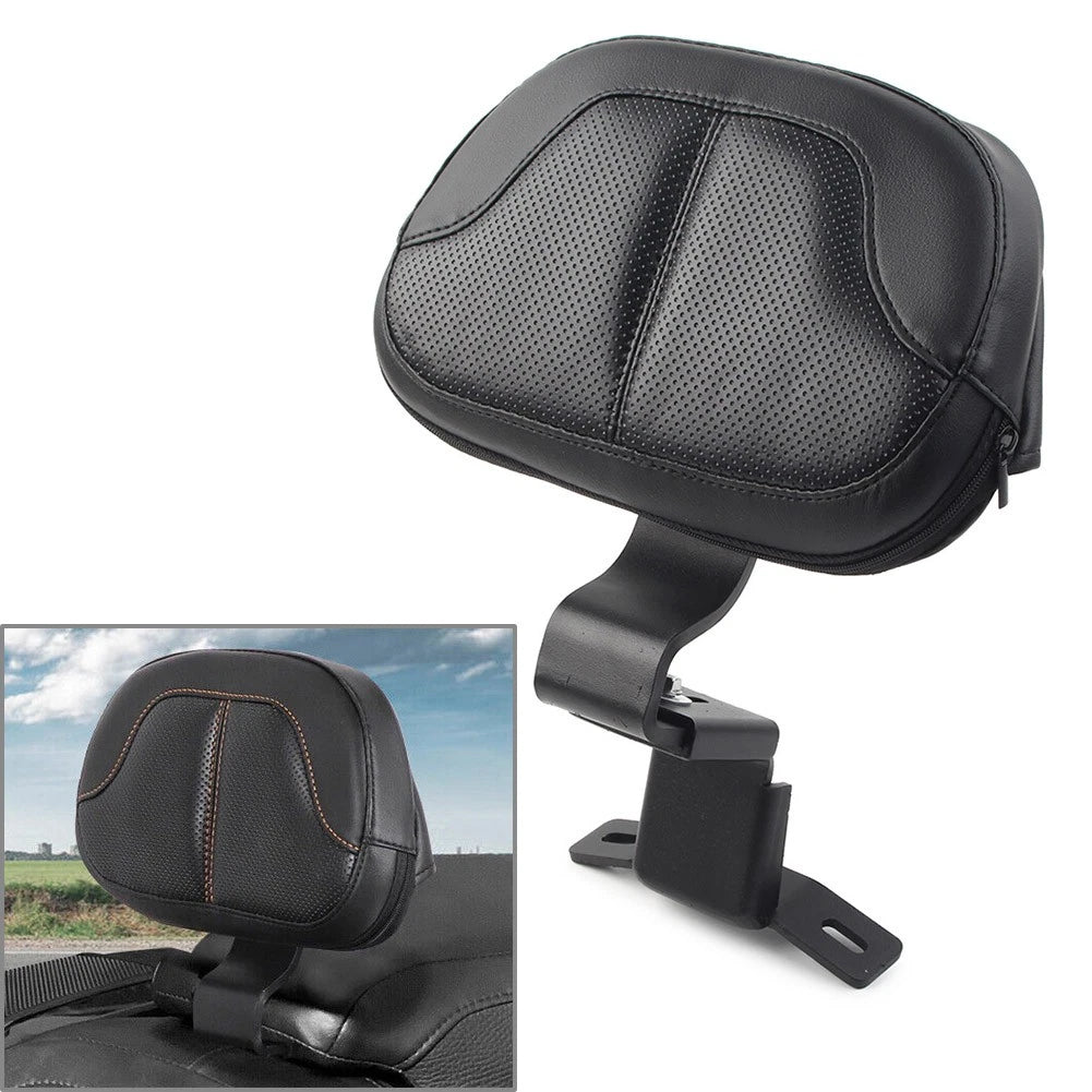 Front Rider Backrest Pad for Harley Touring CVO Road Electra Glide (2009–Up)