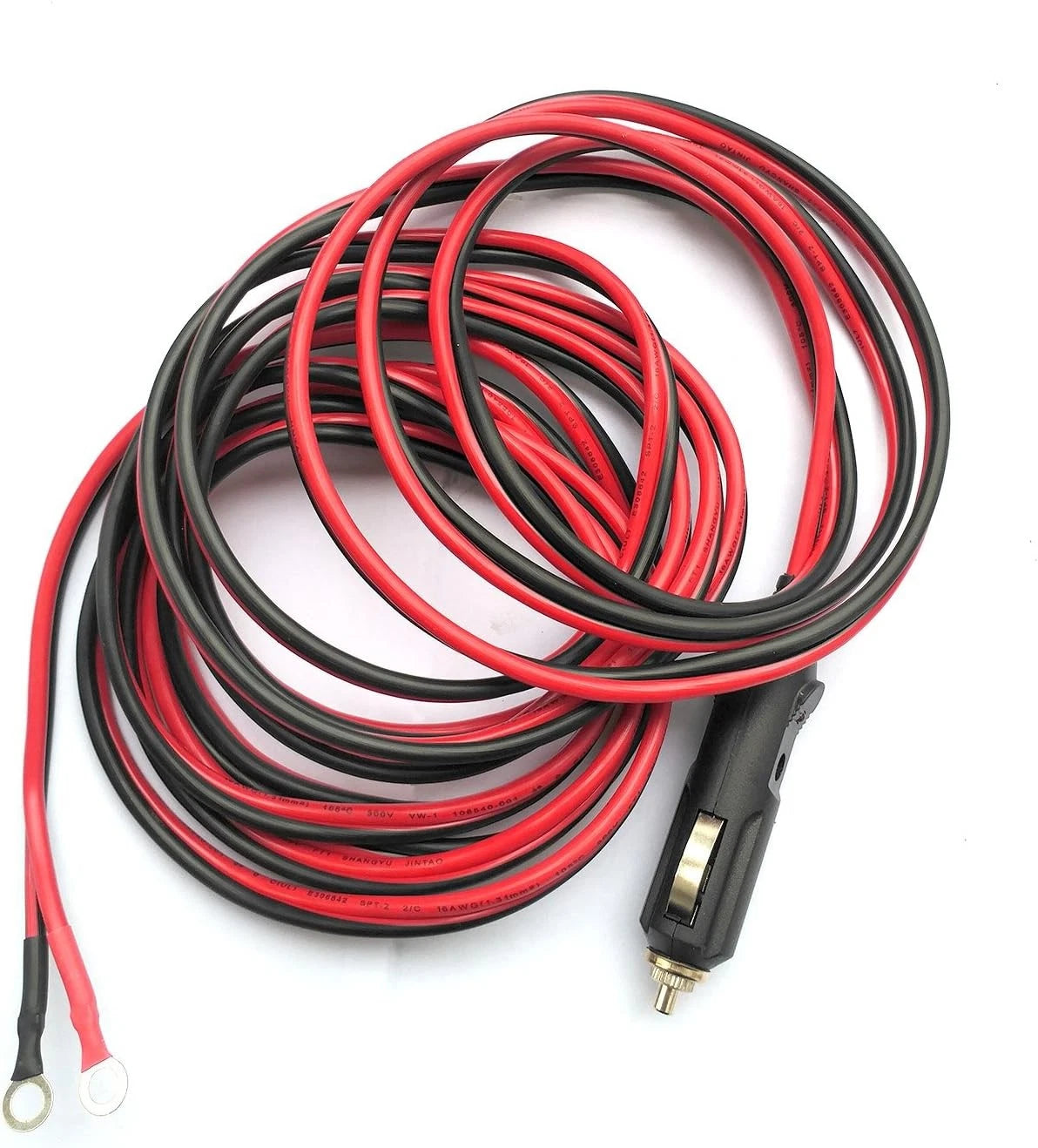 12V 15A Heavy Duty Male to Cigarette Plug Lighter Adapter for (b 01 mrpkppg)