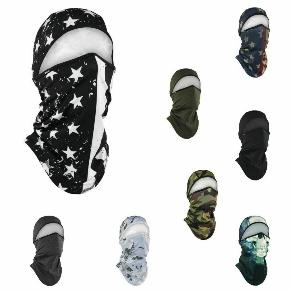 SportFlex Balaclava Face Mask for ZAN HEADGEAR (Convertible, Stretch Fit)