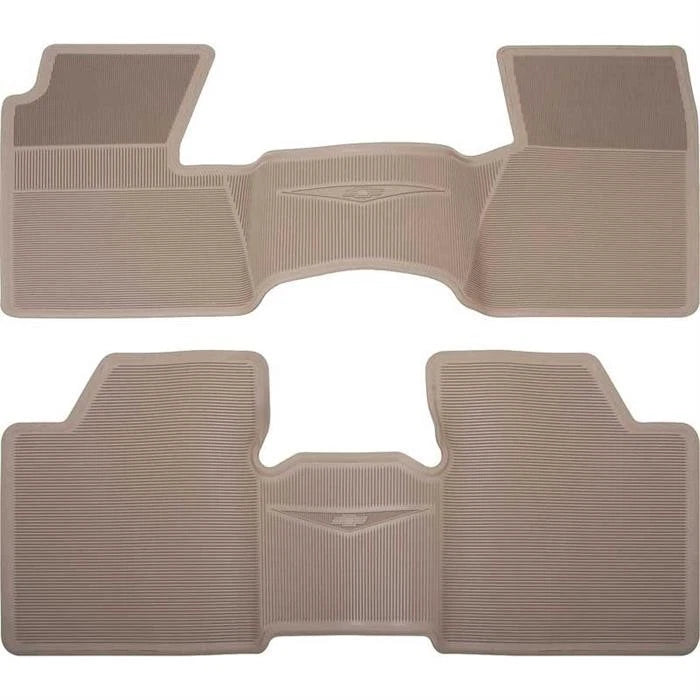 Set of 2 Rubber Floor Mats for Nova (1962–1964) M62017