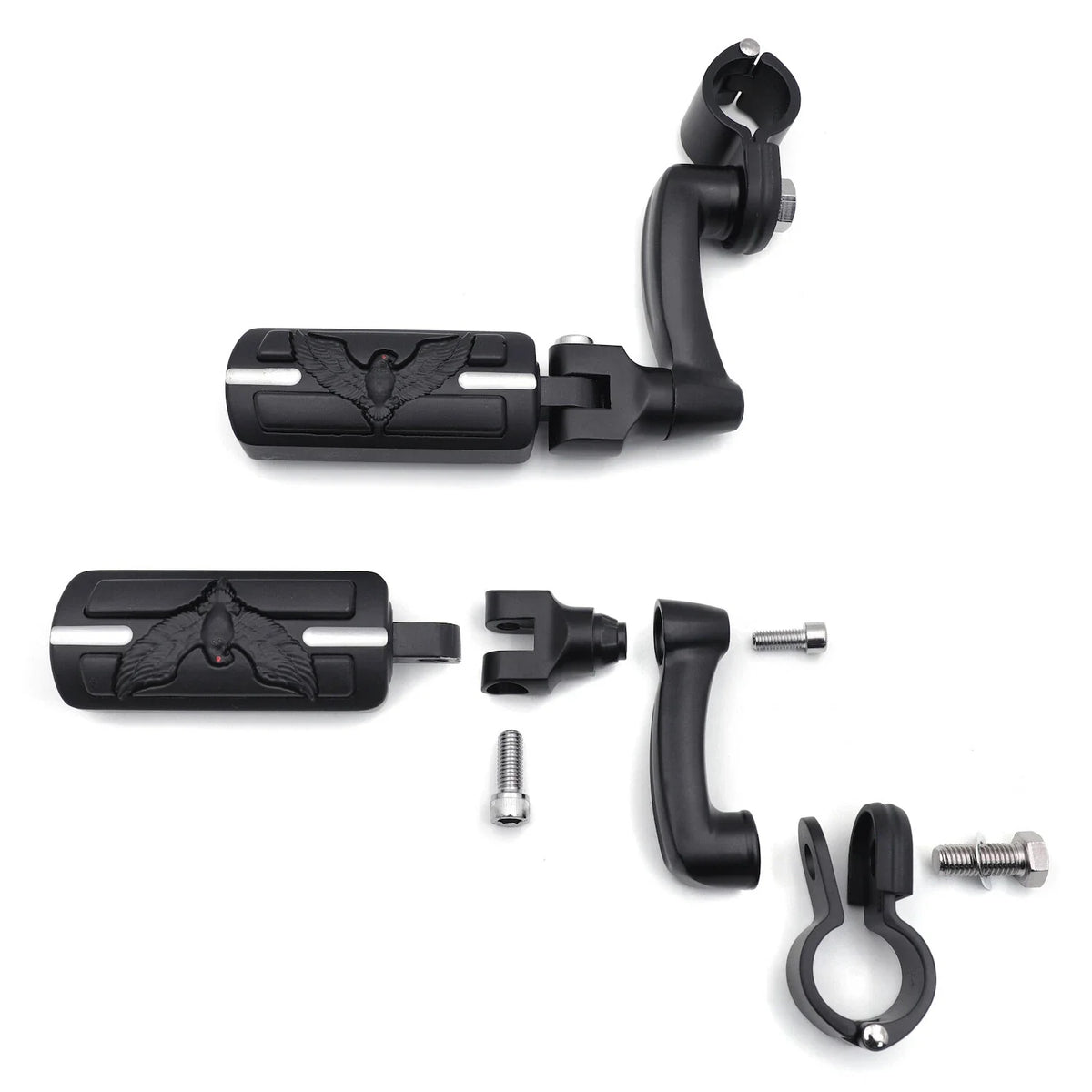 Footpeg Kit for Yamaha Roadstar (1.25" Engine Guard)