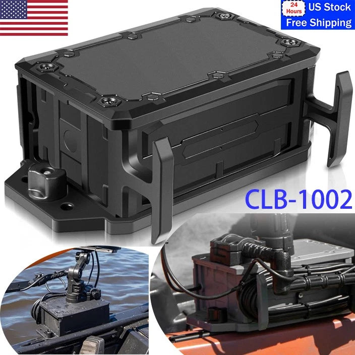 YakAttack CellBlok CLB-1002 Track Mounted Battery Box for Kayak