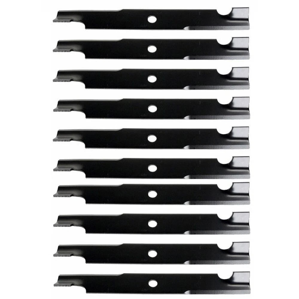 Notched Mower Blade 18" X 5/8" for Ferris (Fits 1521227) - Set of 10
