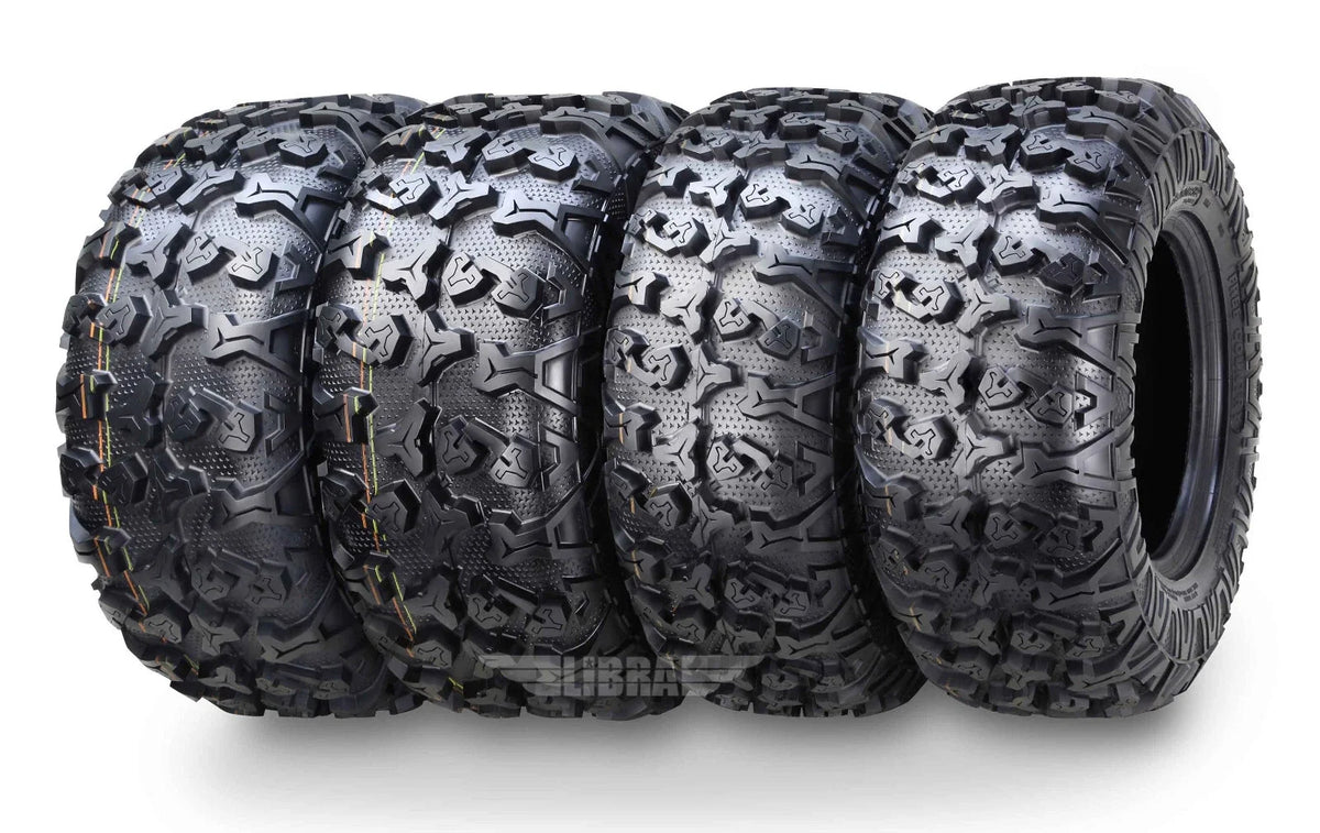 Set of 2 ATV Tires 25x8-12 25x10-12 for Can-Am Renegade (2012–2020)