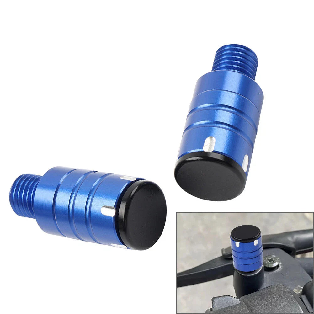 10MM Blue Mirror Hole Blanking Plug Screw Cap for Yamaha MT07 MT09 MT10
