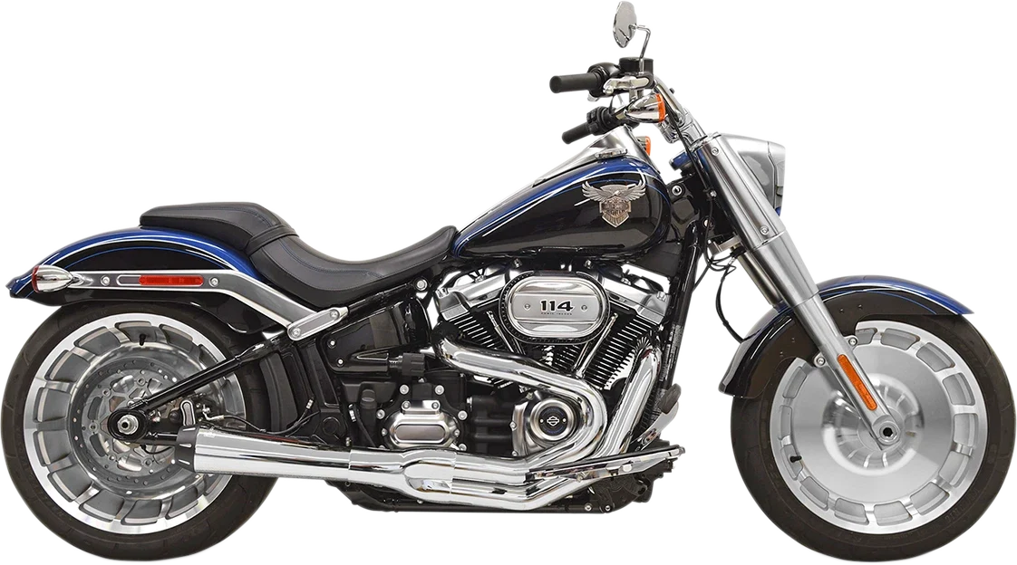 Bassani 2:1 Exhaust for - Chrome 1S62R