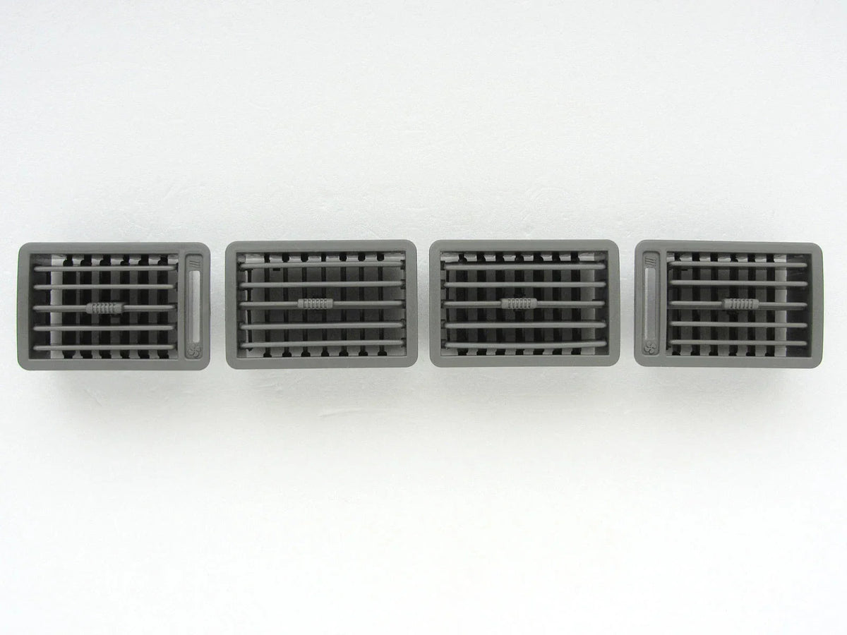Air Vent Set for Isuzu TF TFR Holden Rodeo Pickup - Grey (1988-1996)
