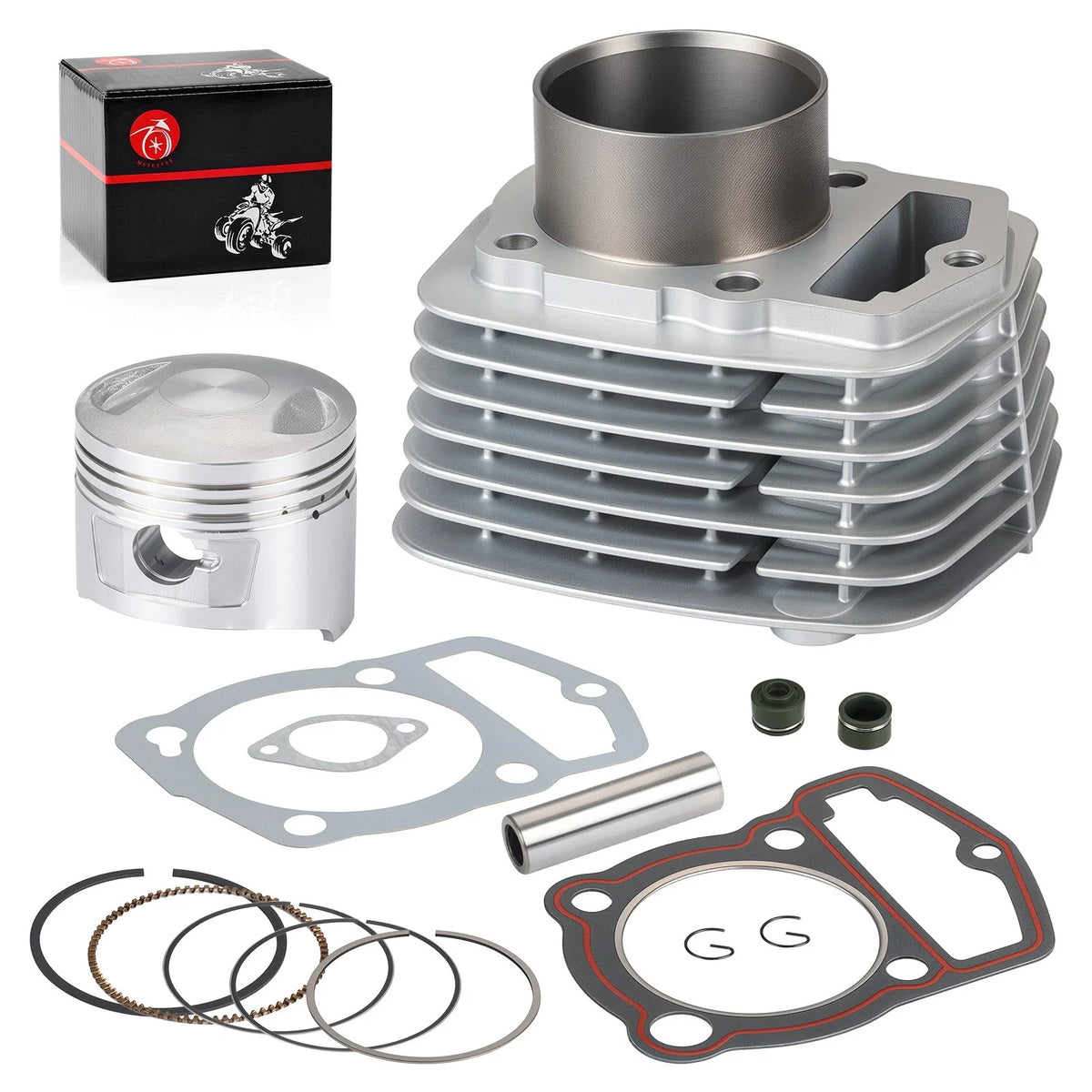 Top End Kit for Honda XL200R XR200 XR200R (1981–1996) - 63mm STD Cylinder Piston Gasket Seals