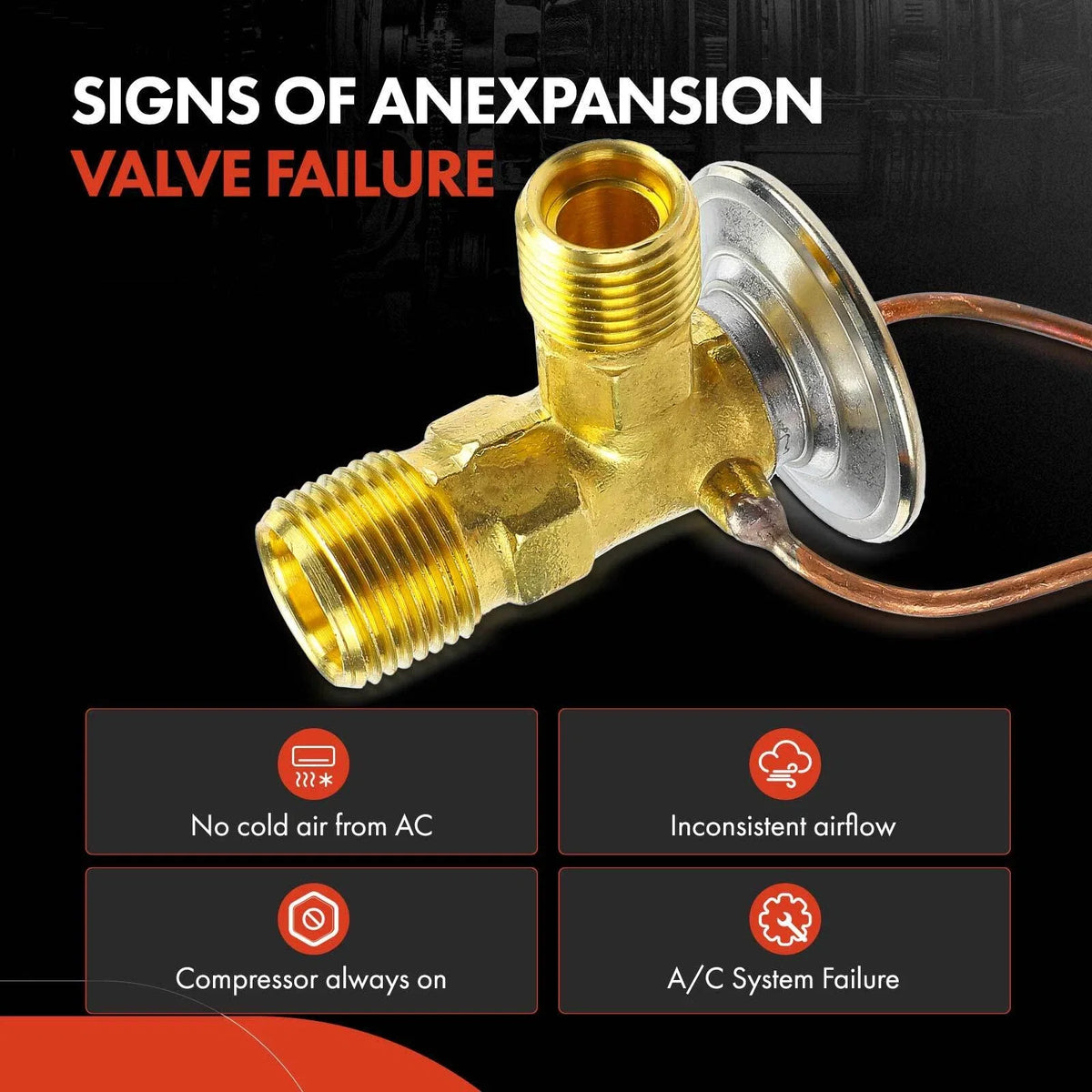 A/C Expansion Valve for Honda Civic Accord Elantra Dodge