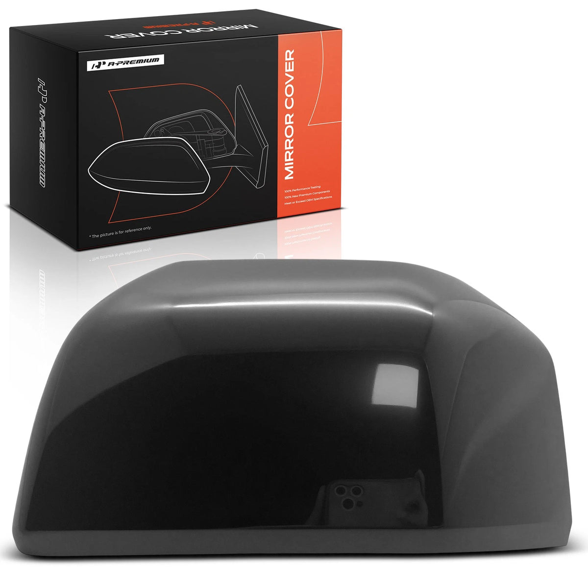 Driver Side View Mirror Cover Cap for Ford F-150 (2015–2020) FL3Z17D743CAPTM, FO1326129